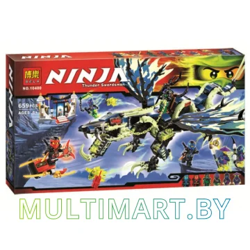 Конструктор Bela Ninja (Ниндзя) Атака Дракона Морро (10400)